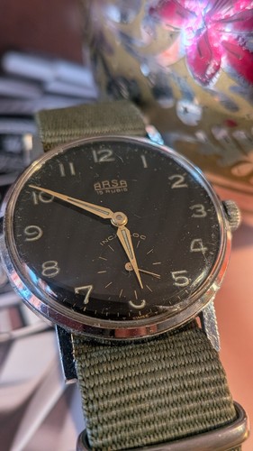 Vintage uhr arsa mechanisch - vintage,