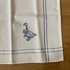 "Haller Textilwerke" Geschirrtuch, Küchentuch - Waffelpiqué - weiß