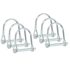 6 Stück Stahl Verzinken