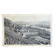 Ansichtskarte AK Klingenberg am Main Ortsansicht Gelaufen 1920