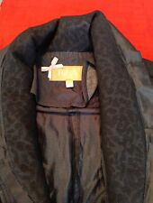 BIBA Damen Blazer schwarz verschiedene Stoffe Herbst 40 neuwertig stretch edel