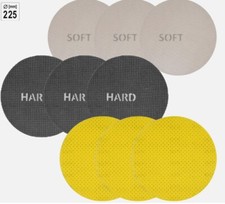 3x Schleifscheiben 225mm Klett