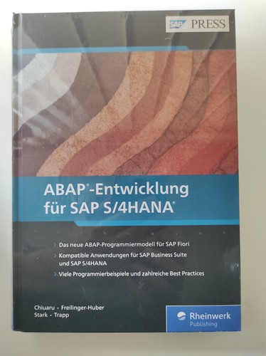 Abap entwicklung für sap - für,