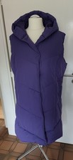  schöne Steppweste in lila mit Kaputze  !!!!! WIE NEU !!!!!!