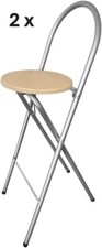 Barhocker Klapphocker Thekenstuhl  Hocker *THEO* klappbar 2er Set