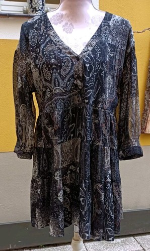 Schwarzgraue zara tunika - ,