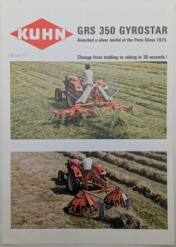 Original kuhn grs 350 - original, gyrostar