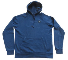 Under Armour Coldgear  Loose - Sport Pulli + Kapuze - dunkelblau - M