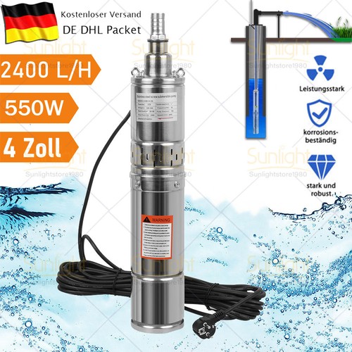 Zoll 550w tiefbrunnenpumpe - 4,