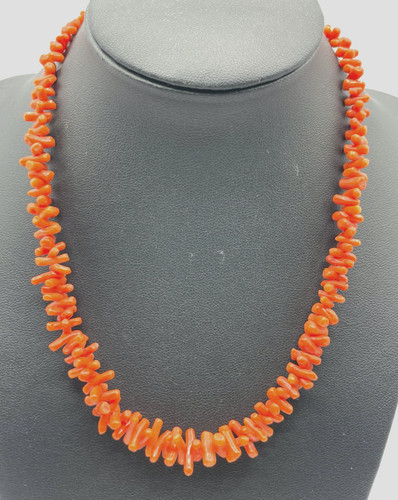 Vintage korallenkette - vintage,