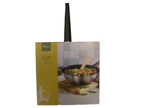 Wok pfanne edelstahl antihaft - pfanne,
