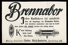 Alte Reklame Werbung 1900