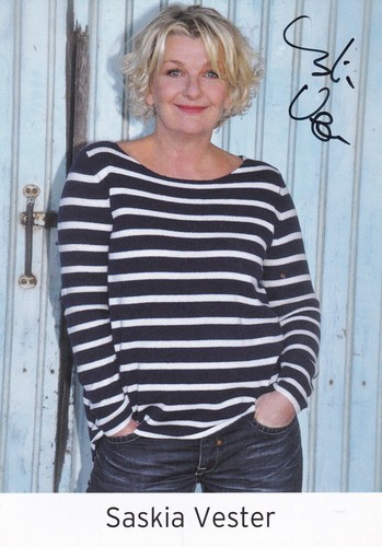 Autogramm saskia vester - autogramm,