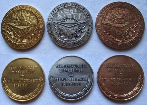 Ddr medaille verdienstvoller - medaille,