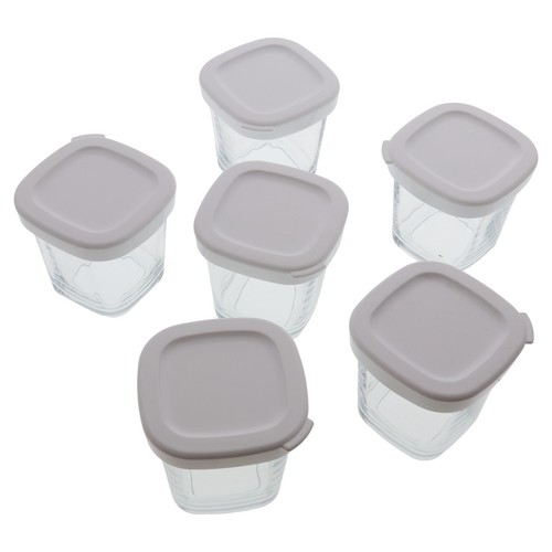 Tefal set glasbehälter - set, 6x
