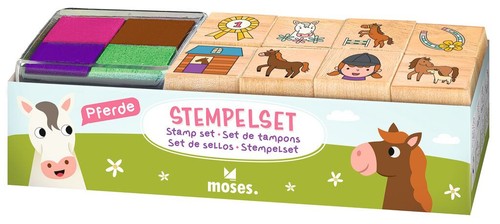 Stempelset pferde - stempelset,
