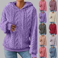 Damen Kuschelige Hoodie Hoodie