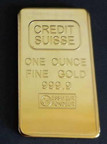 Gold swiss bar - bar, oz