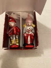 Ikea,Weihnachtsschmuck,Retro,Vintage,gebraucht,2 Stk. Figuren,Christbaum Schmuck