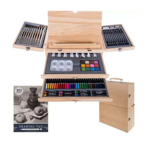 Malset koffer teilig - 83-teilig, –