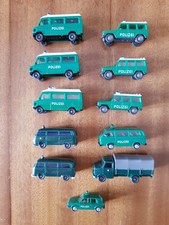 Wiking Konvolut 11 Polizeifahrzeuge