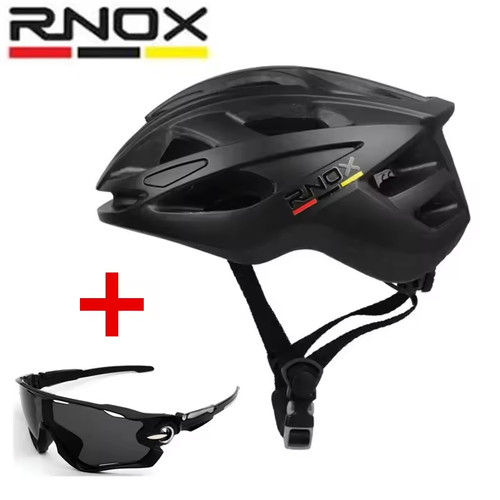 Rnox fahrradhelm mit brille - rnox,