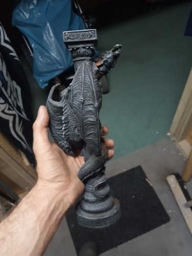 Drachen kerzenhalter deko - kerzenhalter,
