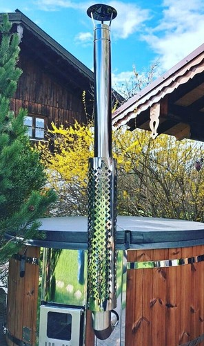 Schornstein set für - set, holzofen