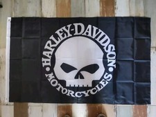 Harley Davidson Willie G Skull Fahne Flagge