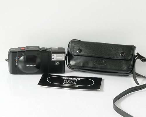 Olympus kamera mit zuiko - xa, f.zuiko