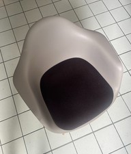 Vitra Eames Plastic Armchair DAW Ahorn Grau Gepolstert Original Designklassiker
