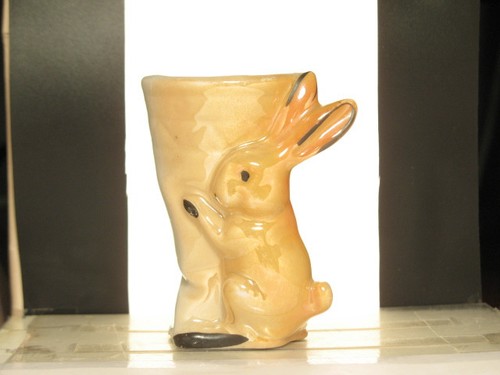 Eierbecher hase antik - eierbecher,,