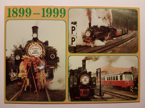 Postkarte harzquerbahn - ak,