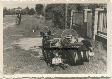 Z4274 Foto 50er Jahre Motorrad