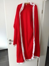 Weihnachtsmann Nikolaus Kostüm Bart Mantel, Gürtel,Adventskalender+gratis