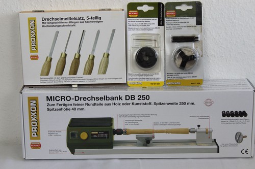 Proxxon set 27020 drechselbank - set,