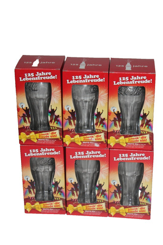 Coca cola gläser - 6x, coca-cola