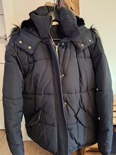 Damen Winterjacke Blau Größe