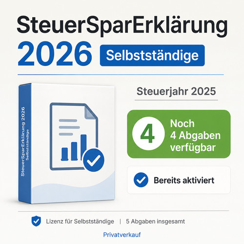 Steuersparerklärung 2026 - steuersparerklärung,