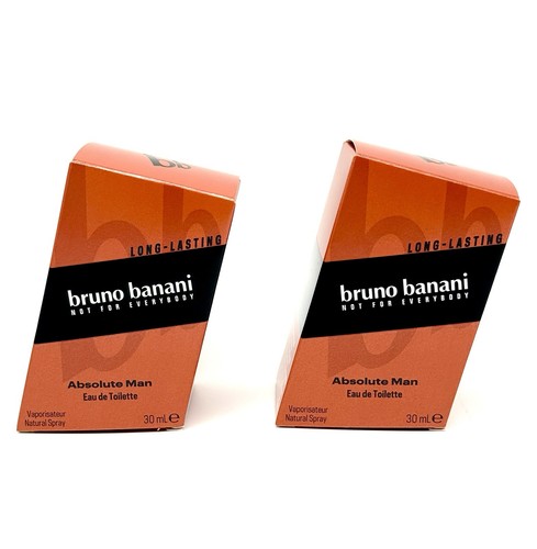 30ml bruno banani absolute - 2x,
