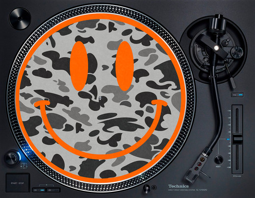 Acid house rave orange - house,