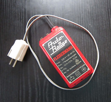 Vintage FLEISCHMANN 3301 Trafo Auto-Rallye Rennbahn Transformator 12V= 1.2A/15VA