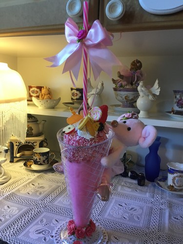 Deko eisbecher maus früchte - maus,