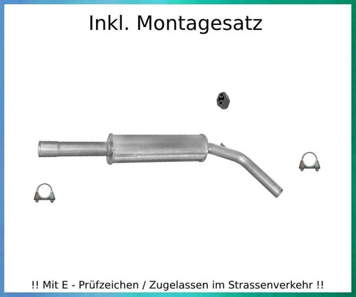Mittelschalldämpfer für - , vw