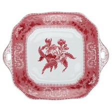 Sandwichplatte mit Griffen Spode Copeland Pink Camilla