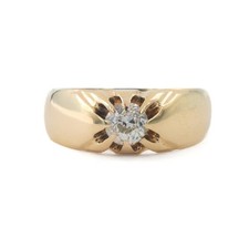 Ring mit Altschliffdiamant