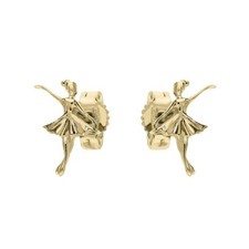 Ohrstecker ballerina 18k - in,