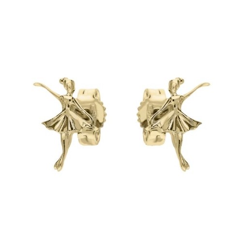 Ohrstecker ballerina 18k - ohrstecker,