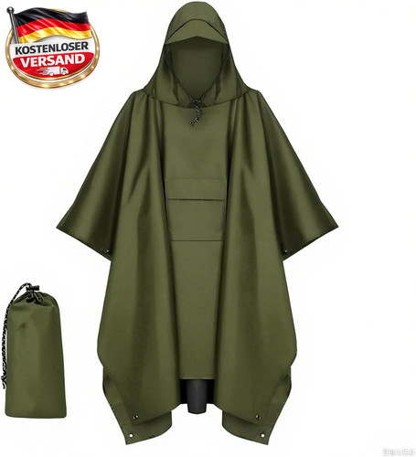 Wasserfester regenponcho - wasserfester,