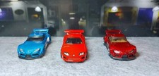 Hot Wheels 3, 3x Toyota Supra umgebaut auf Real Riders, Neuwertig.